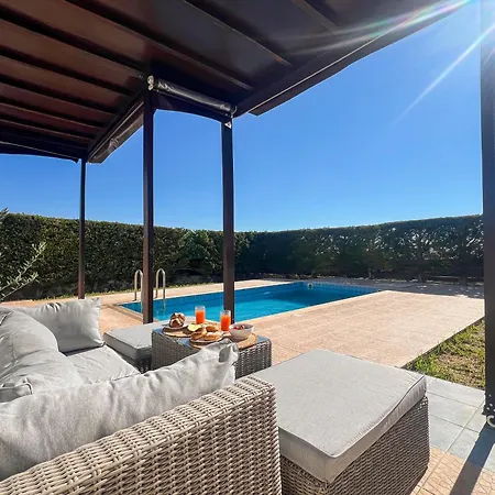 Villa Yellow Butterfly With Private Pool And Sea View Near Lindos - Gennadi