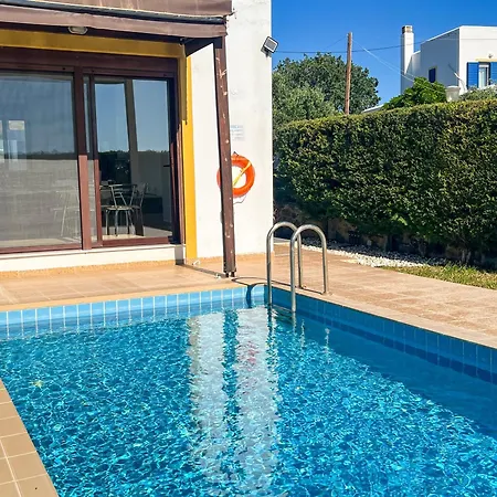 Yellow Butterfly With Private Pool And Sea View Near Lindos - *