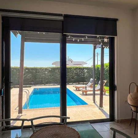Yellow Butterfly With Private Pool And Sea View Near Lindos - Villa *