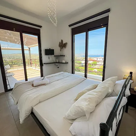 Yellow Butterfly With Private Pool And Sea View Near Lindos - Gennadi