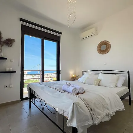 Villa Yellow Butterfly With Private Pool And Sea View Near Lindos -