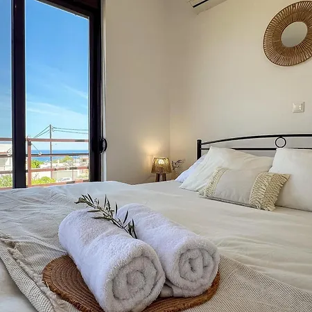 Vila Yellow Butterfly With Private Pool And Sea View Near Lindos - Gennadi