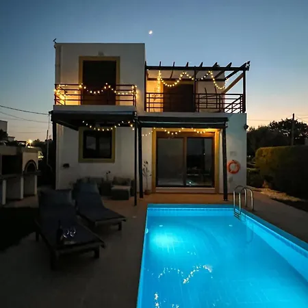 Yellow Butterfly With Private Pool And Sea View Near Lindos - Villa *