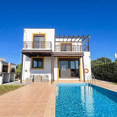 Yellow Butterfly With Private Pool And Sea View Near Lindos - * Gennadi