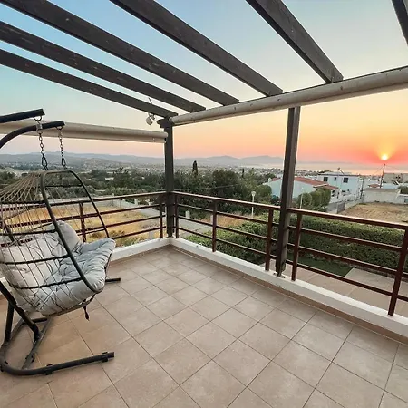 Yellow Butterfly With Private Pool And Sea View Near Lindos - * גנאדי